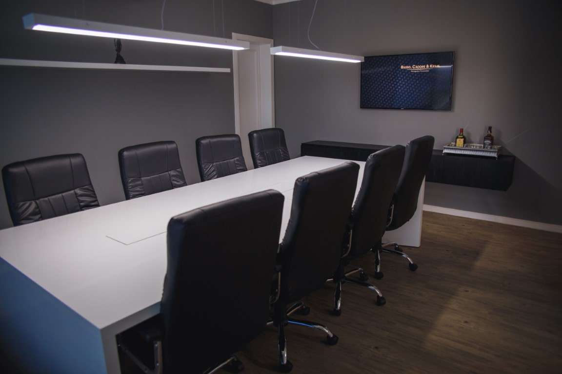 Sala de reuniões do escritório
